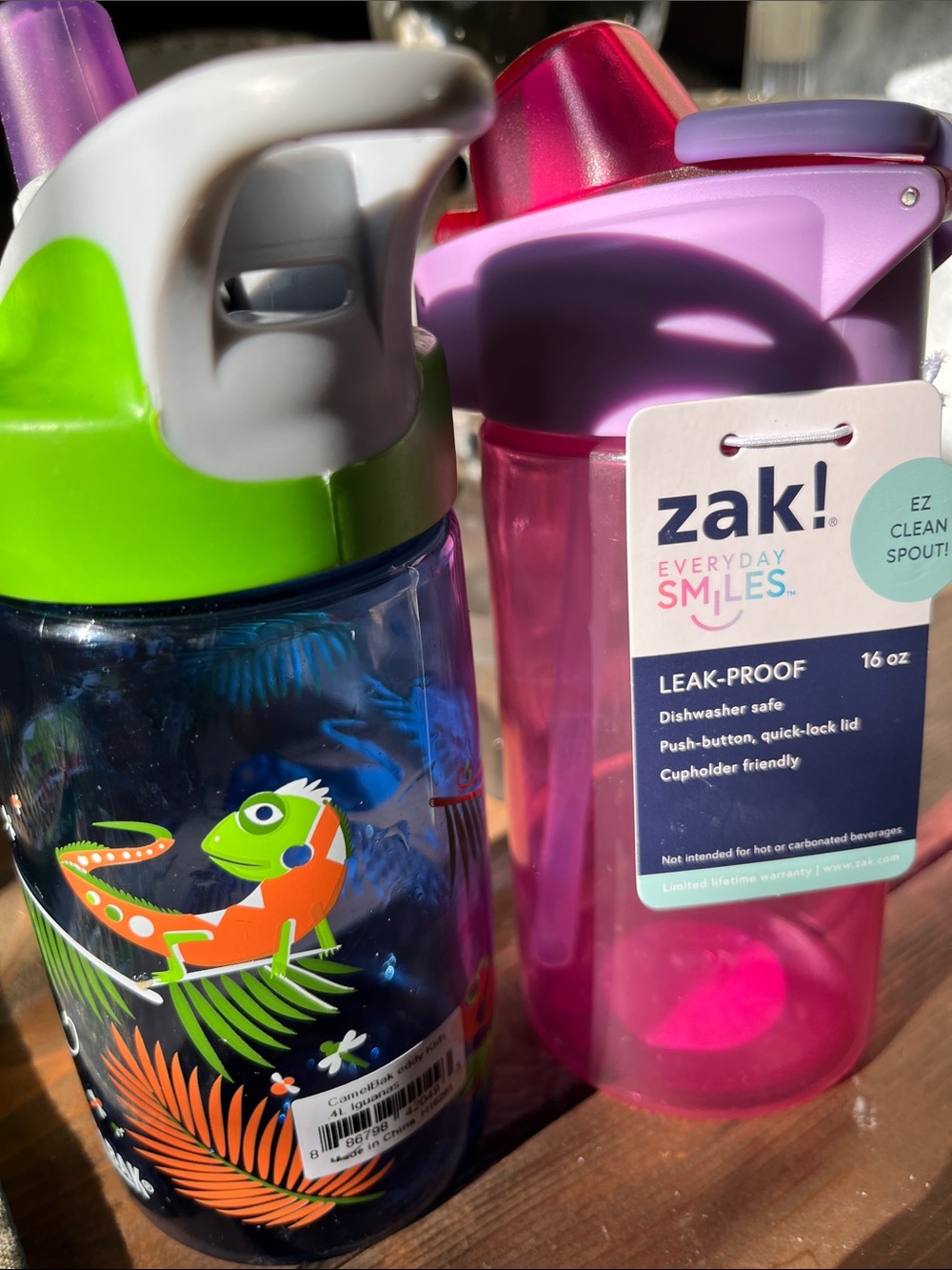 ZAK Leak Proof, Camelbak Child 💦 Bottles NWT